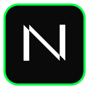 Newell — geometric display typeface logo